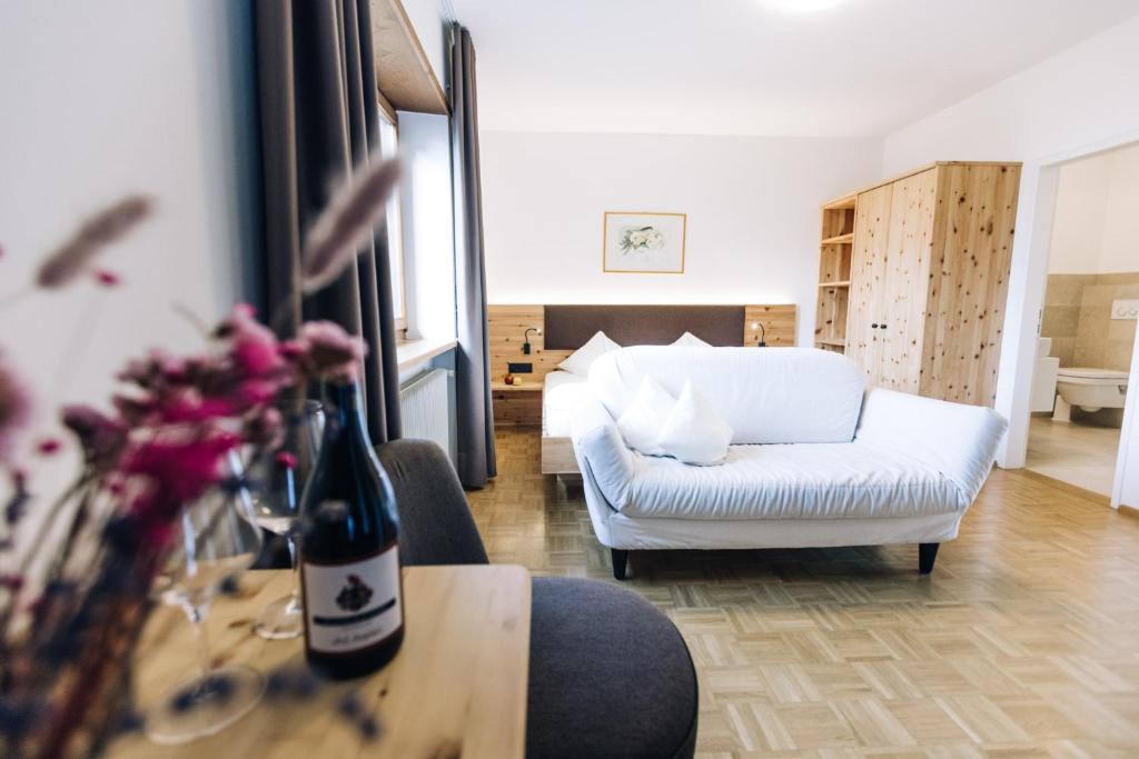Postel nebo postele na pokoji v ubytování Amplatz 1523 - B&B and Suites