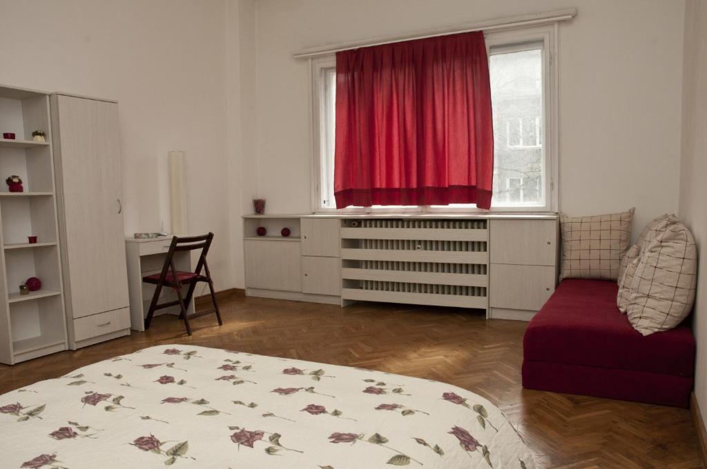 Postel nebo postele na pokoji v ubytování Hostel Mostel Sofia