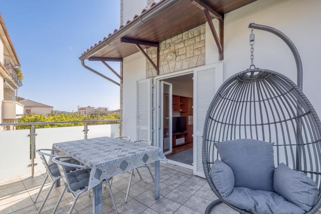 Balkon lub taras w obiekcie Apartments Azra