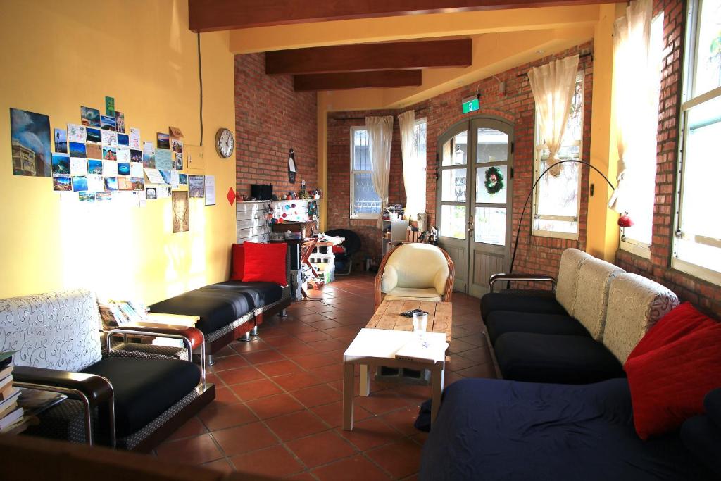 Area soggiorno di WonderOcean Dive Hostel