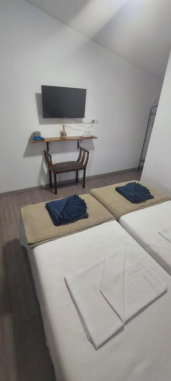 Postel nebo postele na pokoji v ubytování Casa IBIS