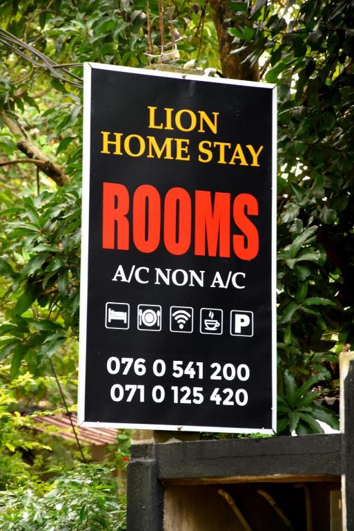 Certifikát, hodnocení, plakát nebo jiný dokument vystavený v ubytování Lion Home Stay Anuradhapura