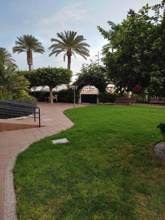 Zahrada ubytování Aguadulce playa