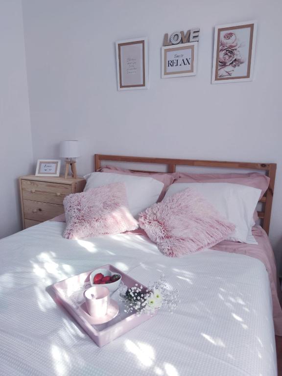 Posteľ alebo postele v izbe v ubytovaní Mi casita del Bosque
