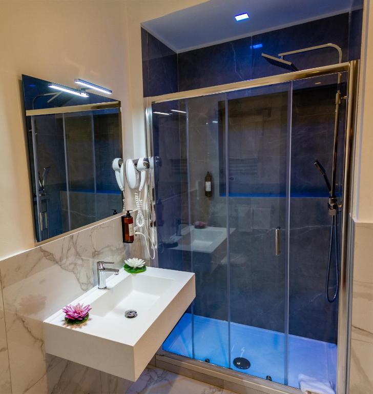 A bathroom at Home at Rome St. Peter Guest House