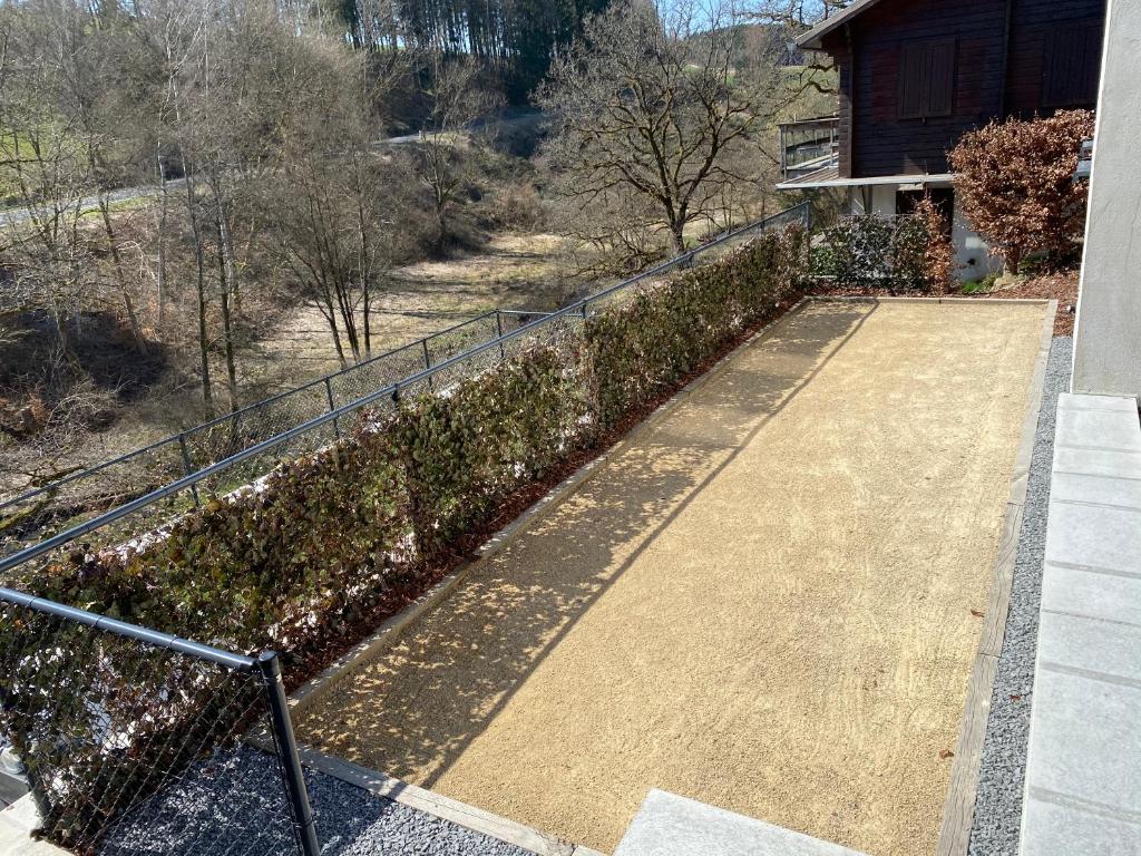 Zahrada ubytování Le chalet du kanal