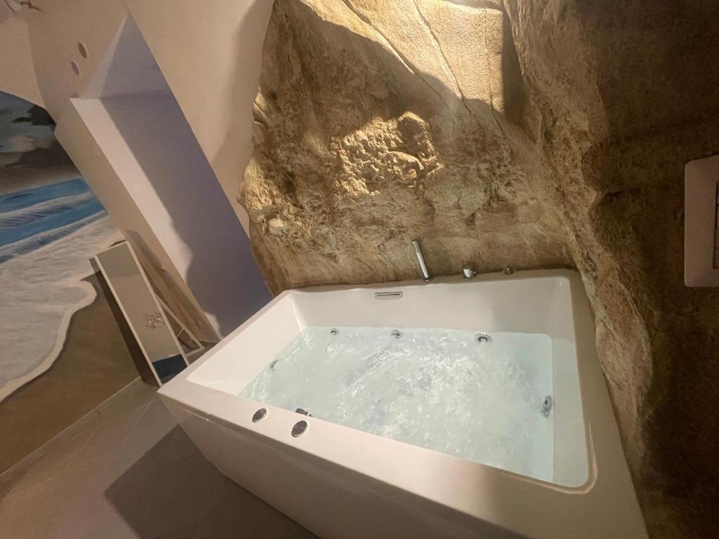 Koupelna v ubytování B&B suite anfiteatro Pozzuoli