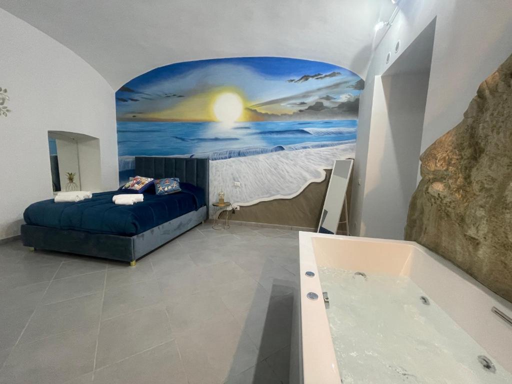 Koupelna v ubytování B&B suite anfiteatro Pozzuoli