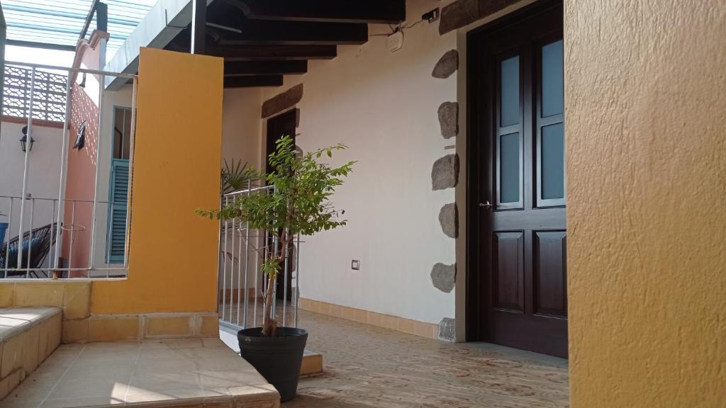 Balkón nebo terasa v ubytování Posada Antiguo Camino Real