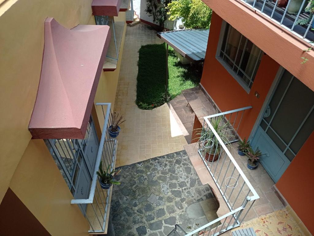 Balkón nebo terasa v ubytování Posada Antiguo Camino Real