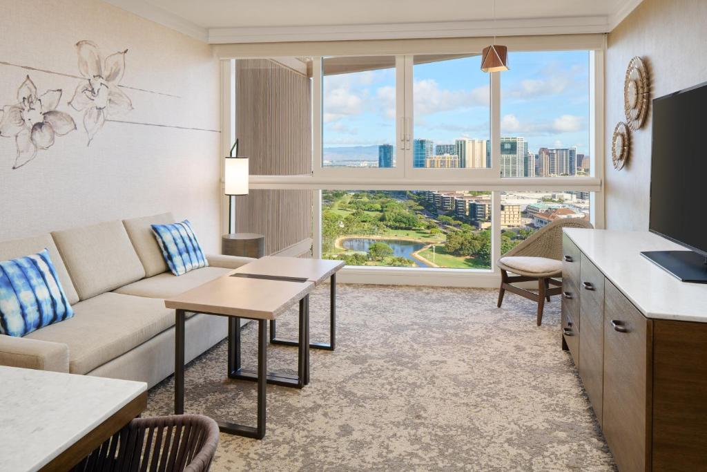 Prince Waikiki - Ocean View Suite 1 Slaapkamer - Koning