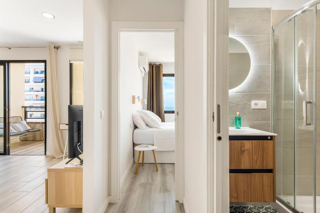 Koupelna v ubytování Atlantic Smart Home, Hi-End Services, Media Stream