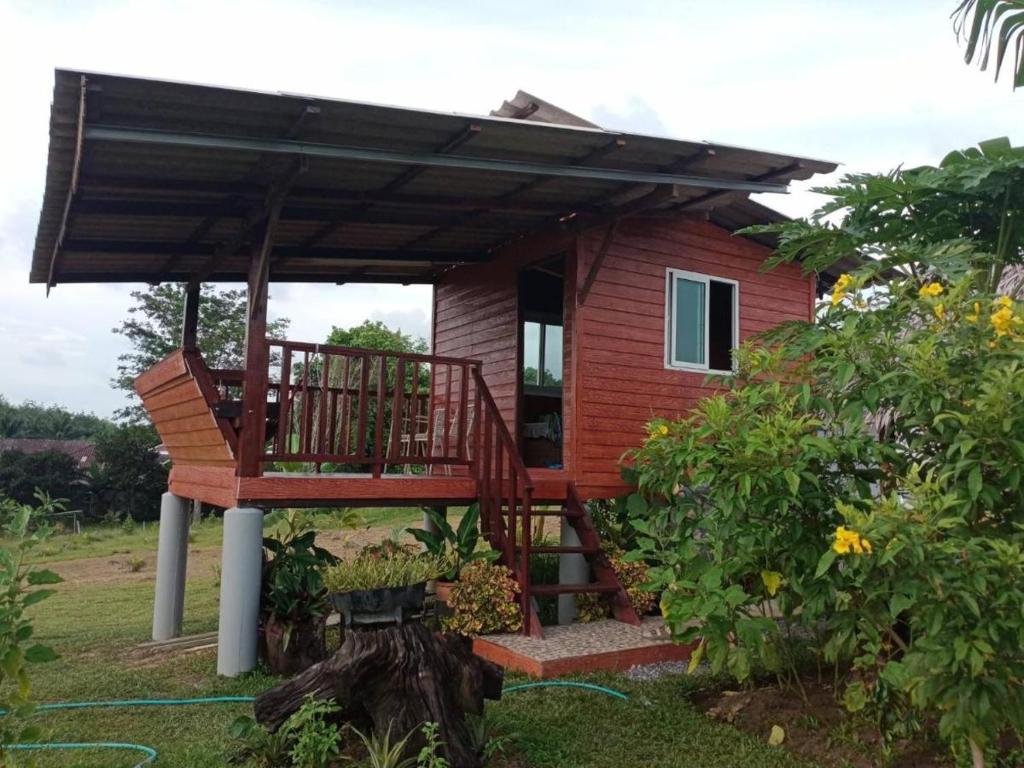 Zahrada ubytování Rak Suan Homestay รักสวนโฮมสเตย์