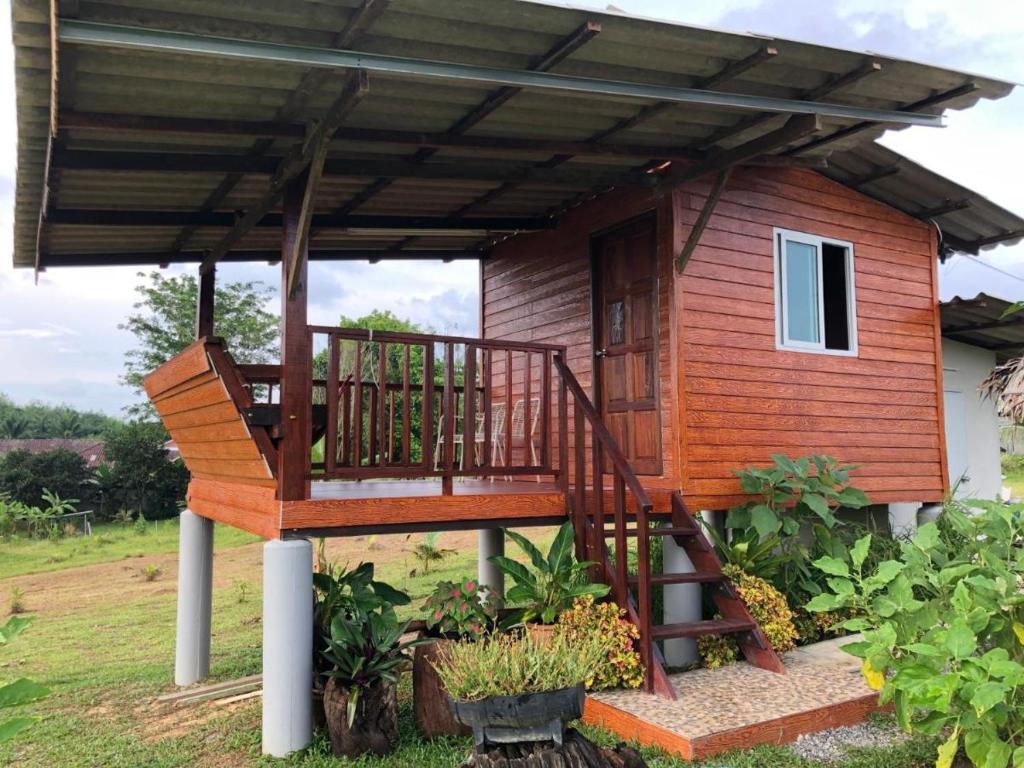 Zahrada ubytování Rak Suan Homestay รักสวนโฮมสเตย์