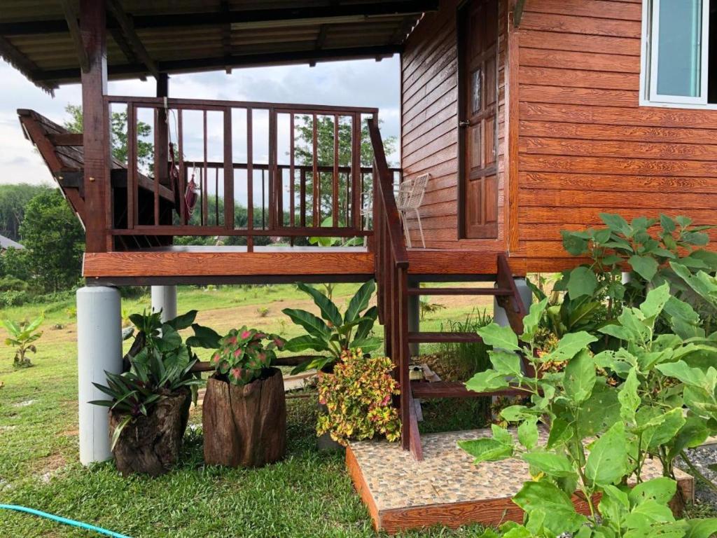 Zahrada ubytování Rak Suan Homestay รักสวนโฮมสเตย์