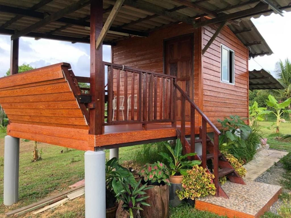 Zahrada ubytování Rak Suan Homestay รักสวนโฮมสเตย์