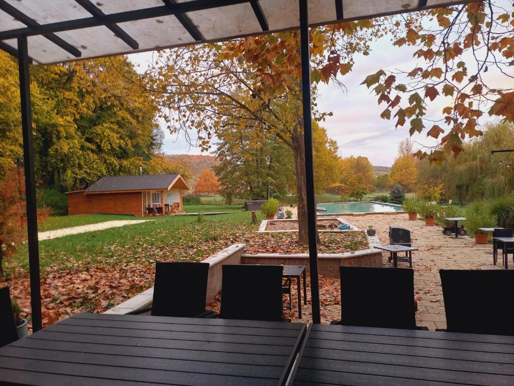 Zahrada ubytování Varga Villa