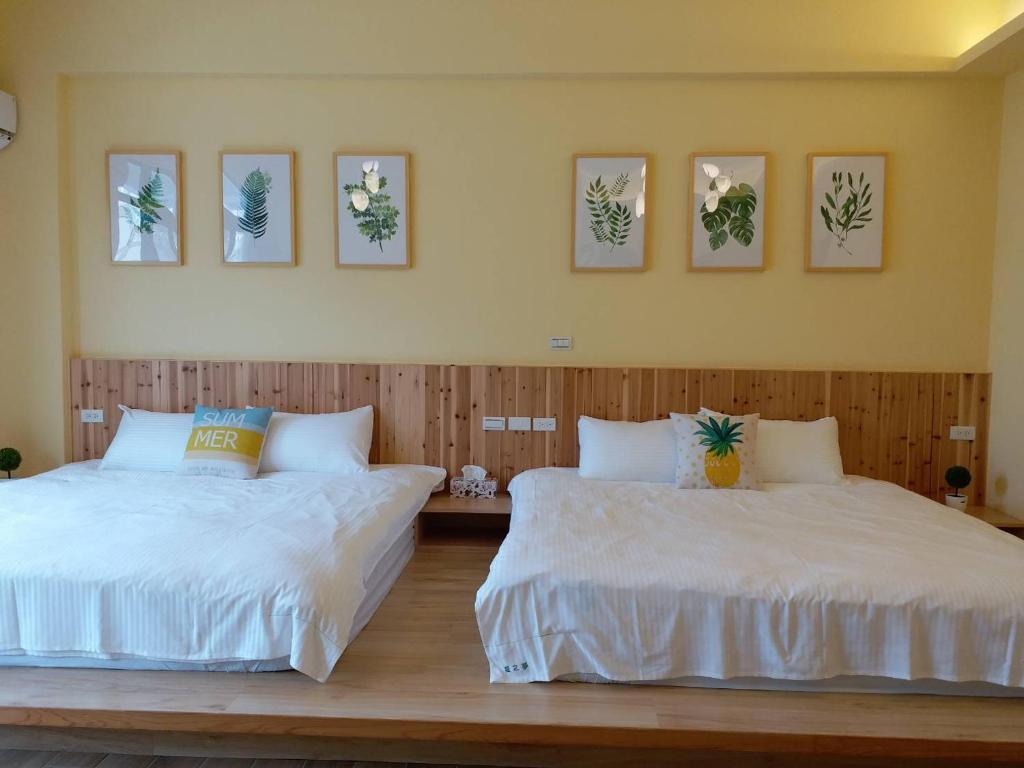 Postel nebo postele na pokoji v ubytování Summer Dream
