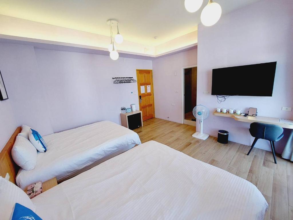 TV a/nebo společenská místnost v ubytování Summer Dream