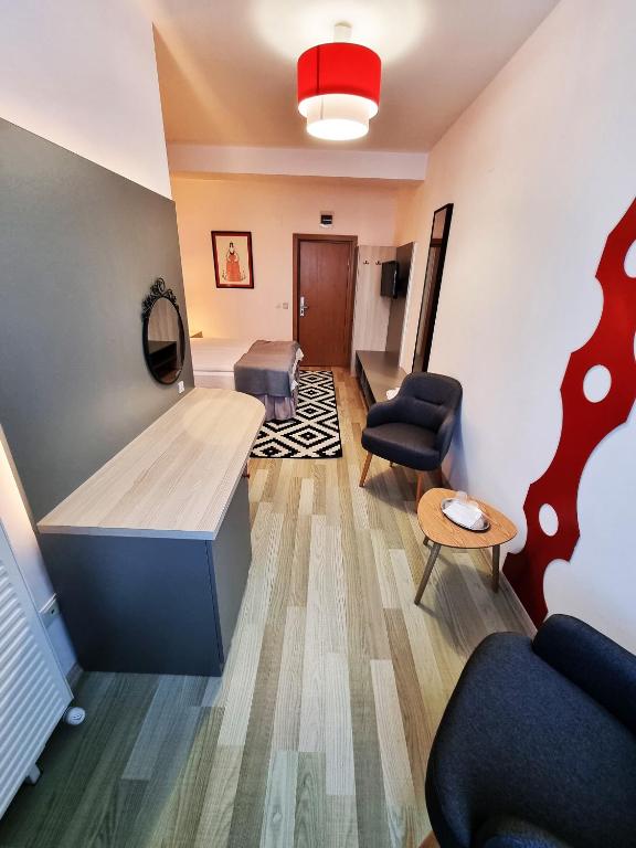 Posezení v ubytování Motel Via Targu Mures