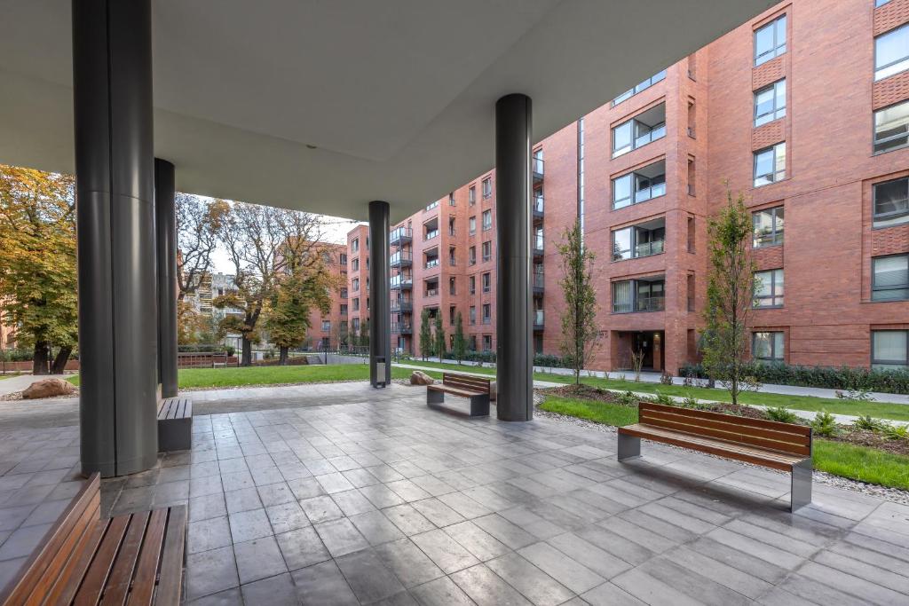 Budova, v ktorej sa apartmán nachádza