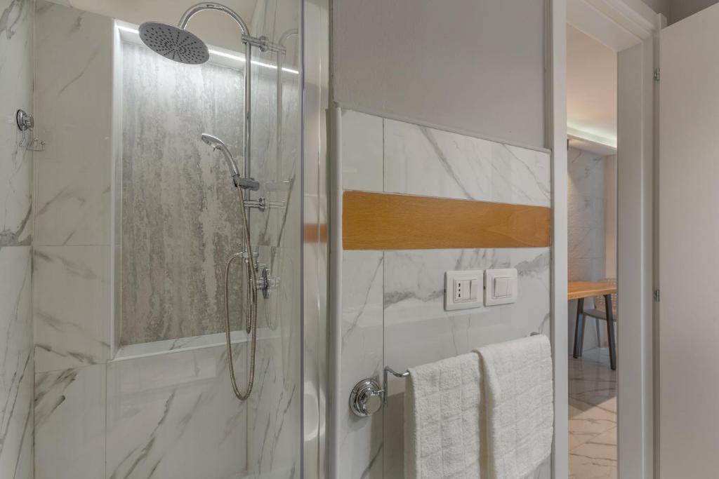 Kúpeľňa v ubytovaní Mini Loft San Carlo a 5 min da MAMbo Bologna