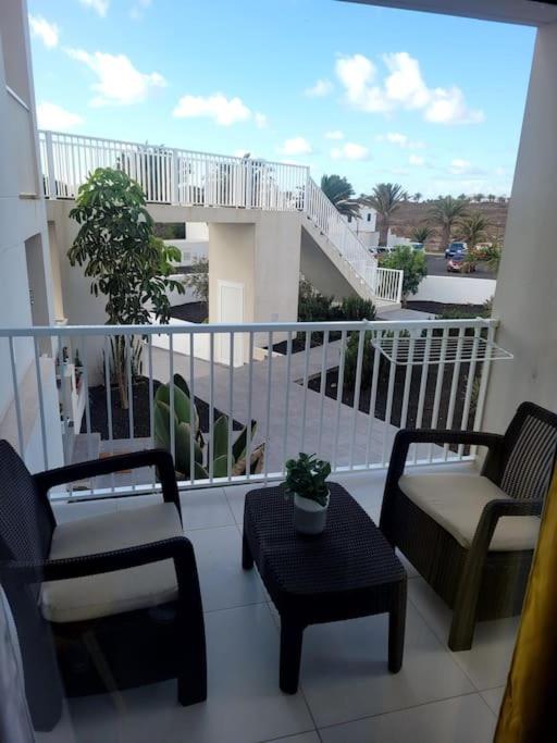 Balkón alebo terasa v ubytovaní Casa Amor Costa Teguise