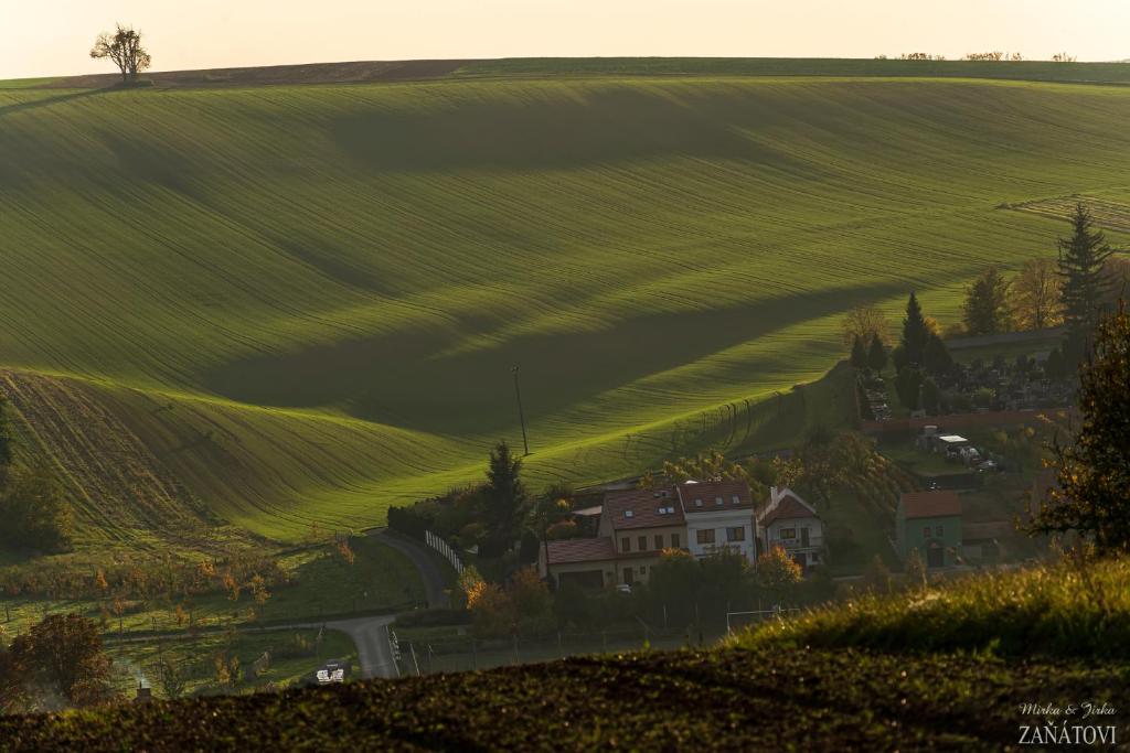 Příroda nedaleko penzionu