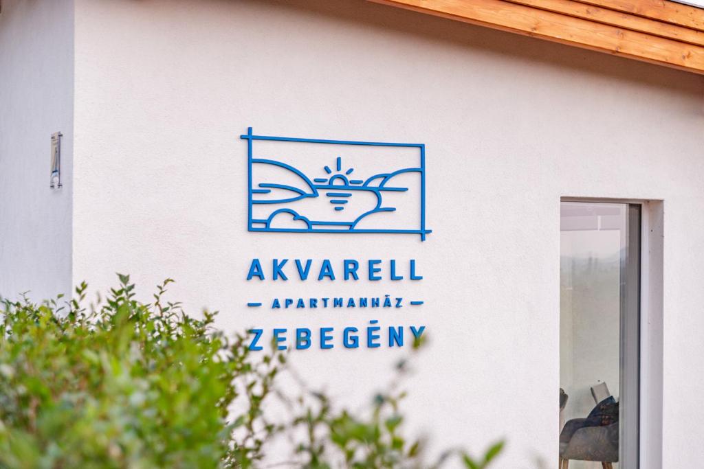 Certifikát, ocenenie alebo iný dokument vystavený v ubytovaní Akvarell Apartmanház
