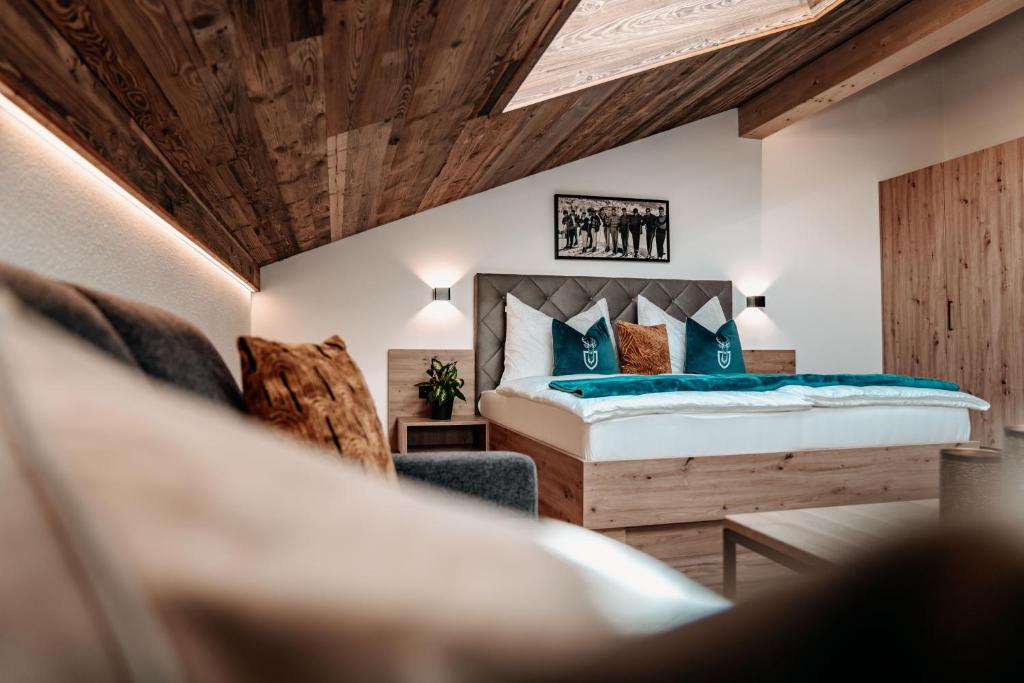 Posezení v ubytování Tanners Chalet Apartments