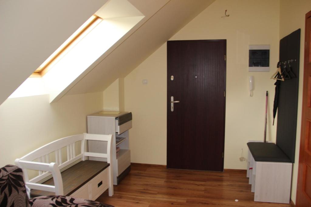 Postel nebo postele na pokoji v ubytování Apartament Vistula