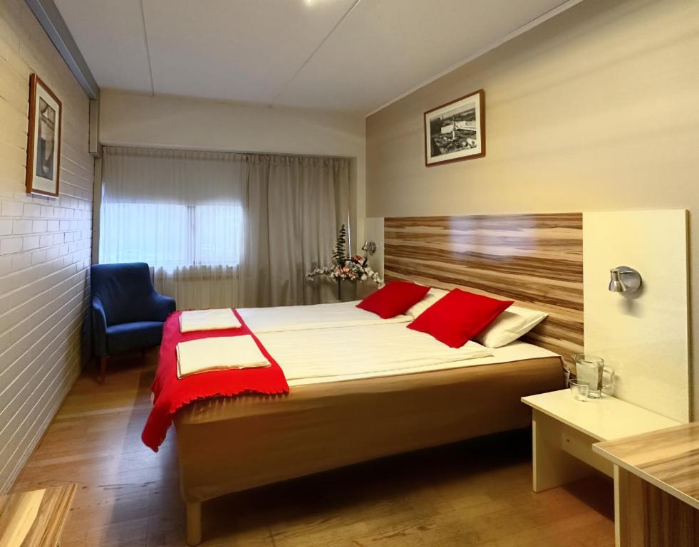 Postel nebo postele na pokoji v ubytování Arkadia Hotel & Hostel