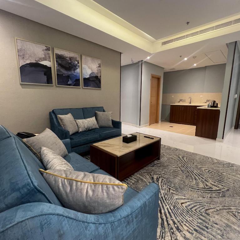 Posezení v ubytování فندق ليفيل ناين Level Nine Hotel