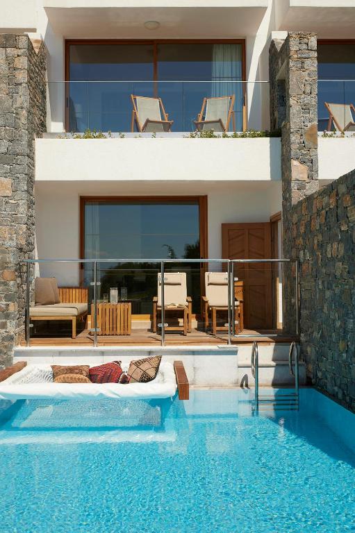 Elounda Peninsula Luxury Resort, Six Senses Spa - 半岛收藏一卧室套房，带个人游泳池