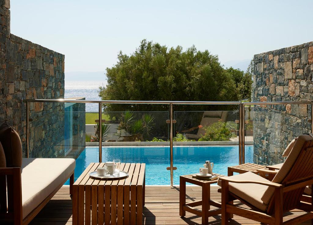 Elounda Peninsula Luxury Resort, Six Senses Spa - 半岛收藏两居室套房与私人游泳池
