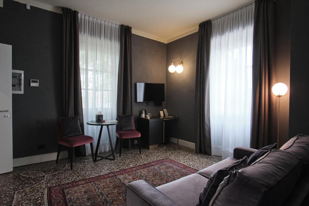 Posezení v ubytování Capriccio Art Hotel