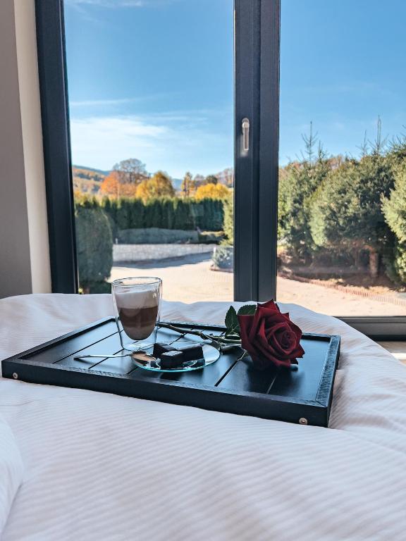 Balkon lub taras w obiekcie Agroturystyka u Maryli
