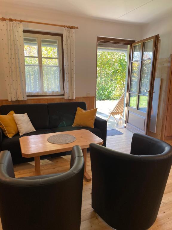 A seating area at Am Herrensee