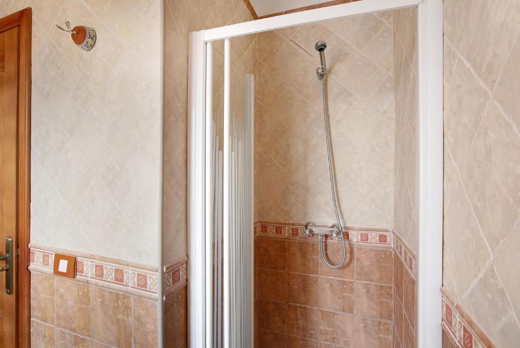Koupelna v ubytování Casa Nanda