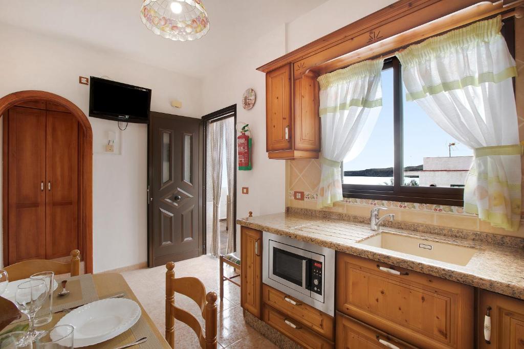 Kuchyň nebo kuchyňský kout v ubytování Casa Nanda
