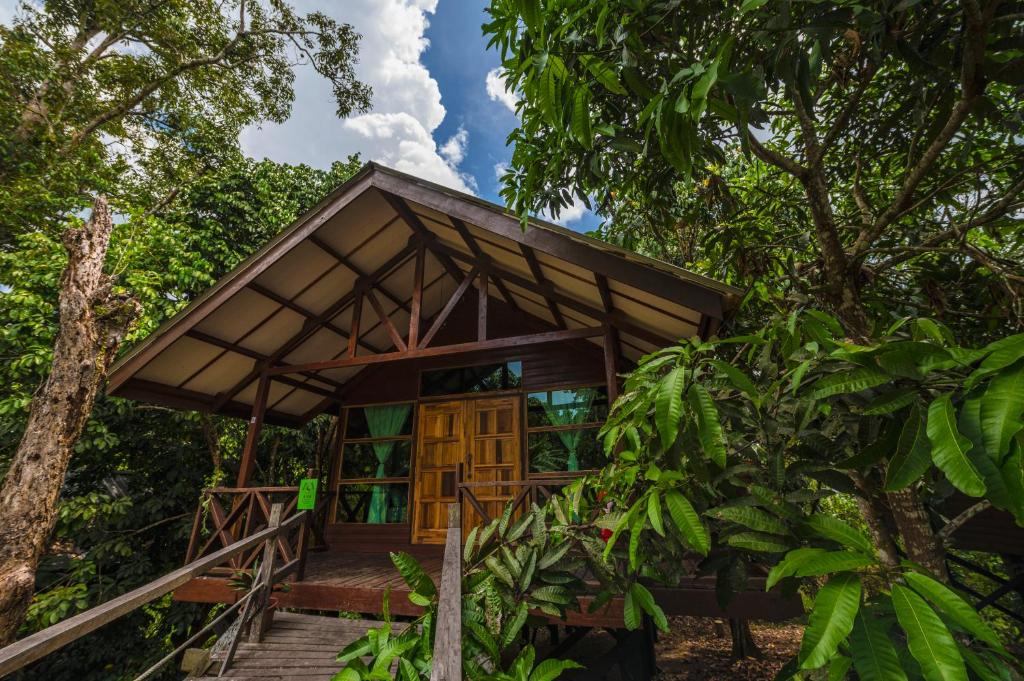 Zahrada ubytování Borneo Sepilok Rainforest Resort