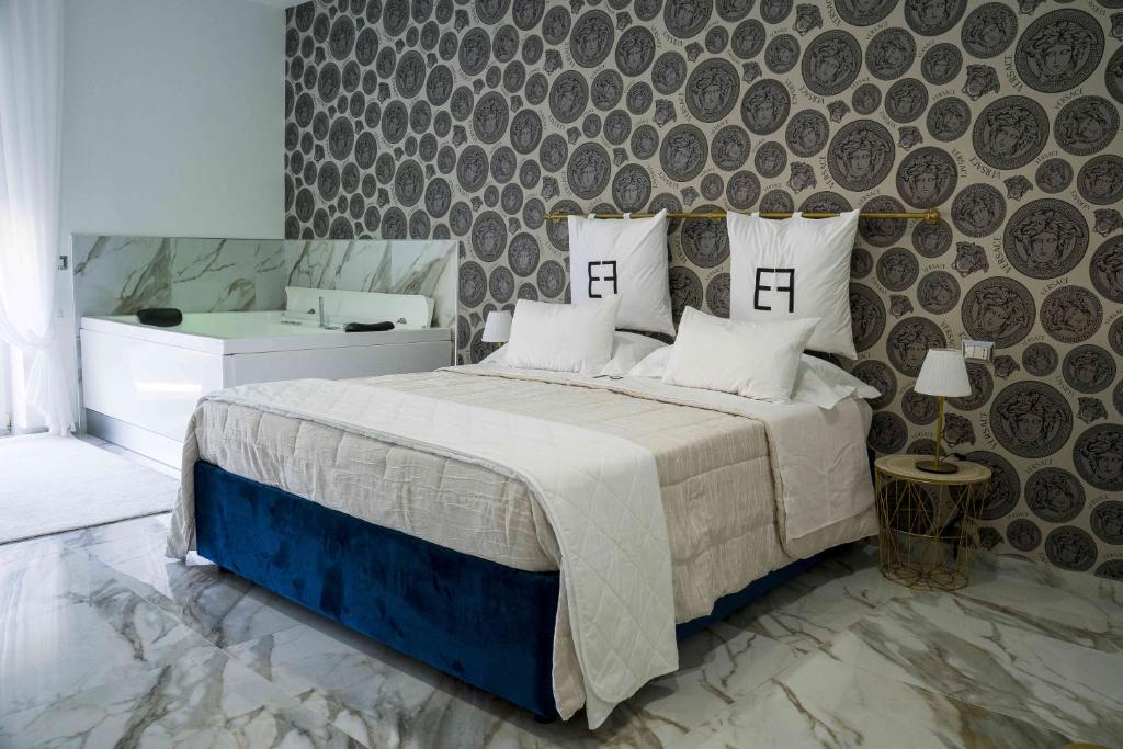 Katil atau katil-katil dalam bilik di EF Luxury Living
