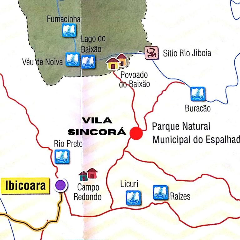Fotografie z fotogalerie ubytování Vila Sincorá - Chalé para 4 pessoas com cozinha a 2 km da portaria da Cachoeira do Buracão v destinaci Ibicoara