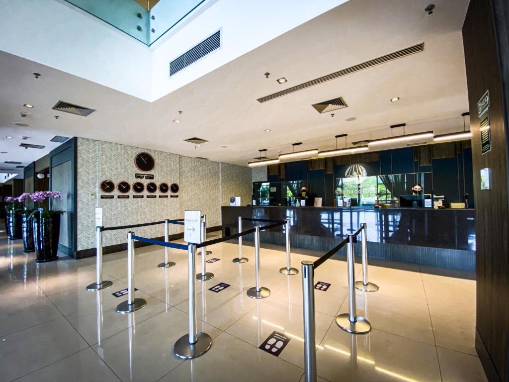 Vstupní hala nebo recepce v ubytování Hotel Rainha do Brasil