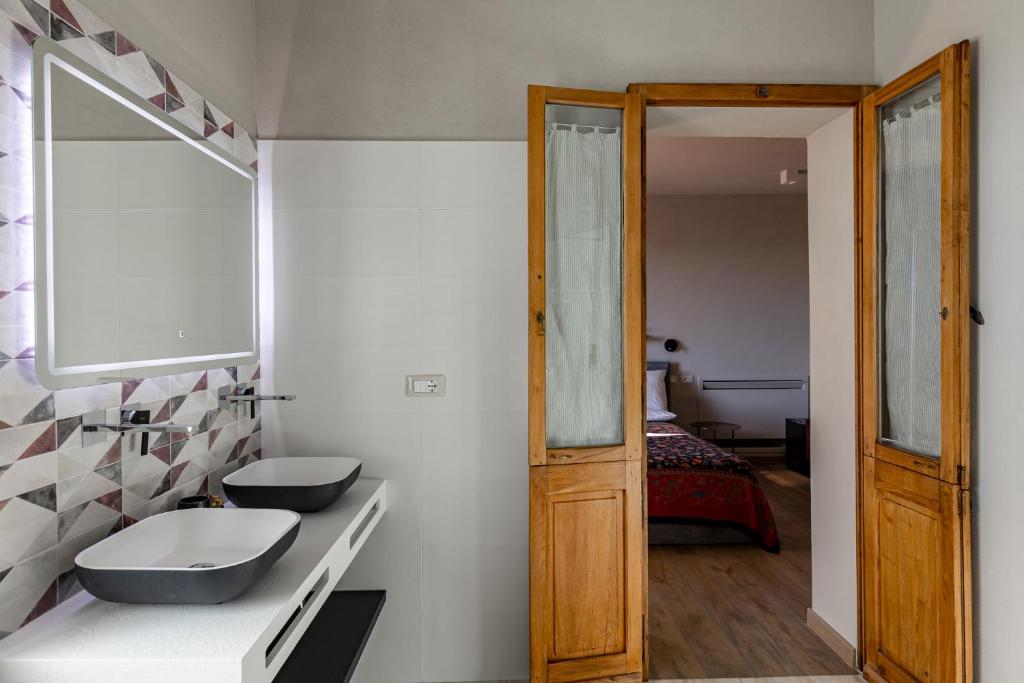 Posezení v ubytování Casa Mustiola