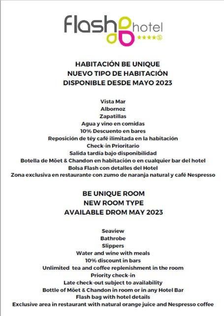 Flash Hotel Benidorm - Recommended Adults Only 4 Sup ...