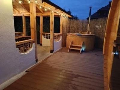 Balkón alebo terasa v ubytovaní Noclegi u Dorki