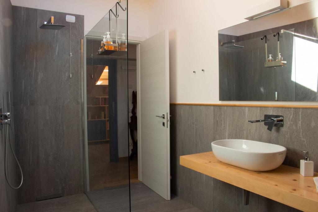 Koupelna v ubytování B&B Villa Cavallier
