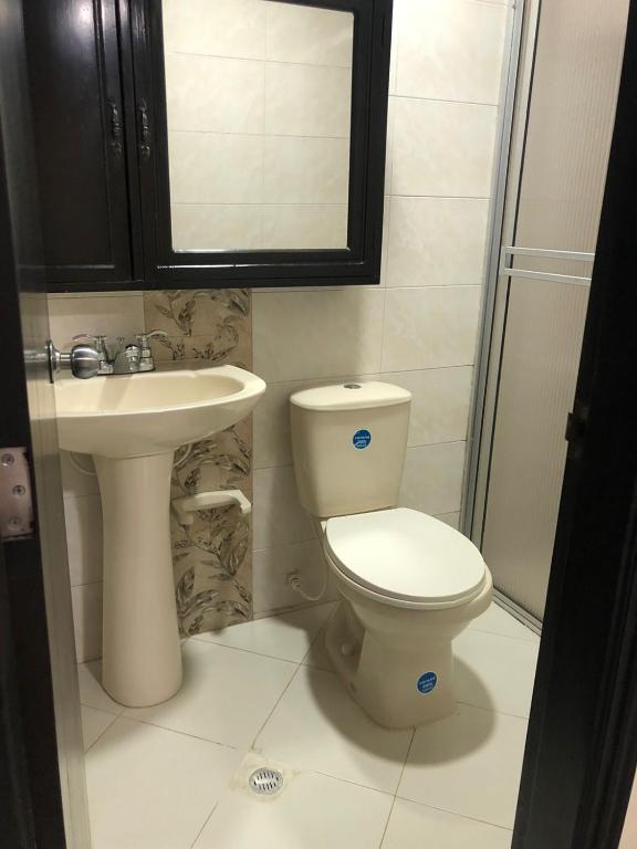 Koupelna v ubytování Hotel Ecosuite Quibdó