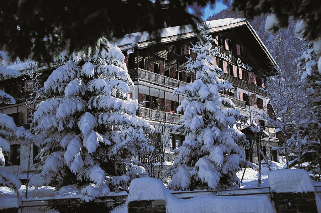 Hotel Castor v zimě
